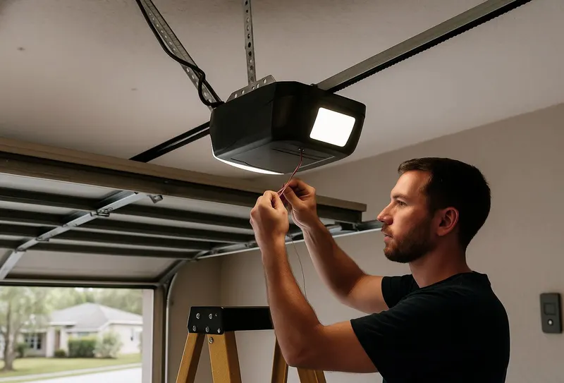 Garage Door Spring Repair in Orange Park